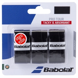 Overgrip Babolat Pro Tour X3 Schwarz
