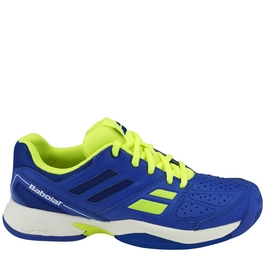 Tennisschuhe Babolat Pulsion All Court Junior Blau Gelb Kinder
