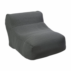 Loungestoel Borek Leno Bean Bag Antraciet
