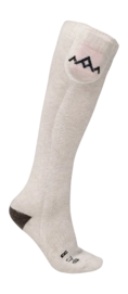 Socks Heat Experience Unisex Heated Everyday Socks with battery V2 M Cream
