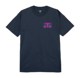 T-Shirt Obey Men Brick By Brick Navy