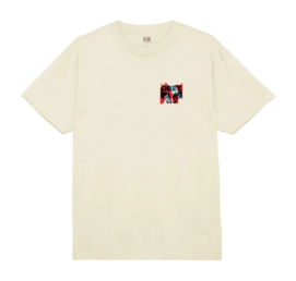 T-Shirt Obey Homme Torn Posters Icon Cream