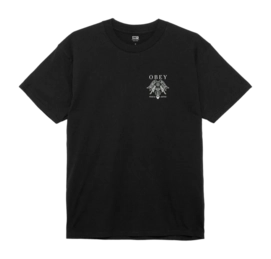 T-Shirt Obey Men Birds Of Justice Black