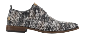 Anzugschuhe Rehab Greg Barock Herren Grey Pattern