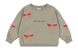 Pull Konges Sløjd Lou Bow Sweatshirt Tea