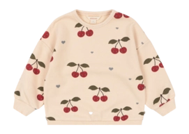 Trui Konges Sløjd Lou Sweatshirt Cherry Bestie