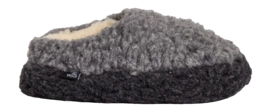 Pantoffel Rue de Wool Unisex The Nordic Low Iron Grey Charcoal Black
