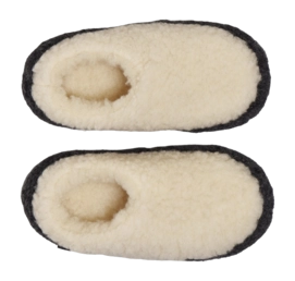 The Nordic Low - Natural_Charcoal Black - top view-_no-bg
