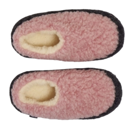 The Nordic Low - Flamingo Pink_Charcoal Black - top view-_no-bg
