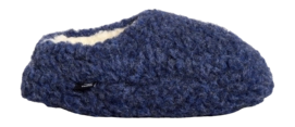 Pantoufles Rue de Wool Unisexe The Nordic Low Navy Blue Navy Blue