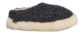 Pantoffel Rue de Wool Unisex The Nordic Low Charcoal Black Natural