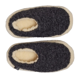 The Nordic Low - Charcoal Black_Natural - top view-_no-bg