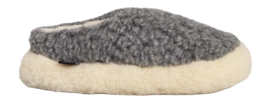 Pantoffel Rue de Wool Unisex The Nordic Low Iron Grey Natural