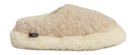 Pantoffel Rue de Wool Unisex The Nordic Low Desert Brown Natural