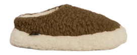 Pantoffel Rue de Wool Unisex The Nordic Low Caramel Natural
