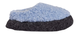 Pantoffel Rue de Wool Unisex The Nordic Low Navy Blue Charcoal Black