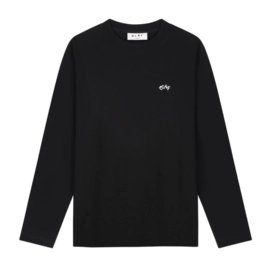T-shirt Manches Longues Olaf Hussein Men Signature Tee Black