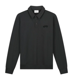 Polo Olaf Hussein Men Signature Charcoal Grey