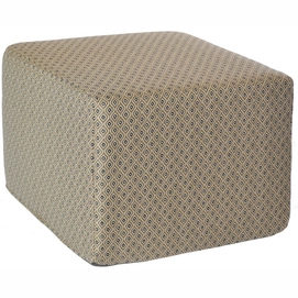 Poef Max&Luuk Ian AW Raffia 60 x 60 cm