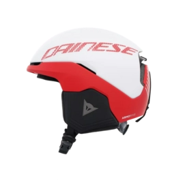 Skihelm Dainese Nucleo Ski Helmet Unisex Lily White/Racing Red
