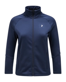 Jacke Peak Performance Rider Zip Jacket Damen Blue Shadow Blue Shadow