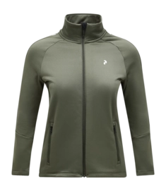 Jacke Peak Performance Rider Zip Jacket Damen Pine Needle Pine Needle