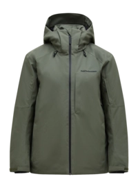 Ski Jas Peak Performance Men Maroon Jacket Pine Needle