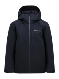 Ski Jacket Peak Performance Men Maroon Jacket Black