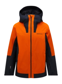 Skijacke Peak Performance Rider Tech Insulated Jacket Herren Gold Flame Black