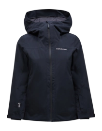 Ski Jacket Peak Performance Women Rider Tech Insulated Jacket Black