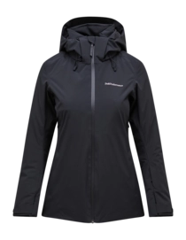 Ski Jacket Peak Performance Women Anima Jacket Black