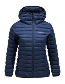 Jacket Peak Performance Women Down Liner Hood Jacket Blue Shadow