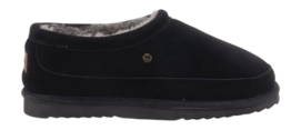Pantoffel Warmbat Men Ebor Suede Black