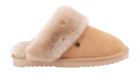 Pantoffel Warmbat Women Flurry Suede Apricot