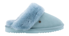 Pantoffel Warmbat Women Flurry Suede Cameo Blue