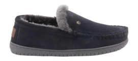 Pantoffel Warmbat Men Grizzly Suede Charcoal