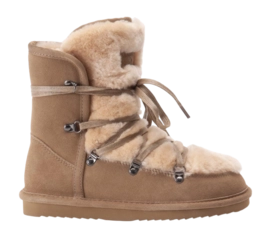 Boots Warmbat Women Moonbi Suede Camel