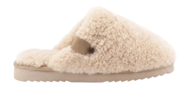 Pantoffel Warmbat Women Midura Curley Fur Ecru