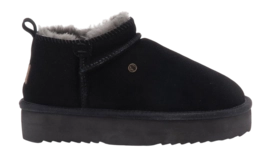 Slippers Warmbat Women Tanbar Suede Platform Black