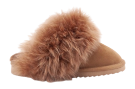 Pantoffel Warmbat Women Wagga Suede Rust