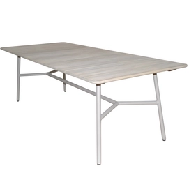 Tuintafel Max&Luuk Arda Aged Teak Linen 240 x 100 cm