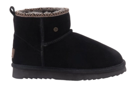 Boots Warmbat Women Wallaby Suede Tape Black