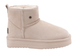 Boots Warmbat Women Wallaby Suede Plateau Blush