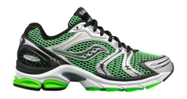 Baskets Saucony Unisexe ProGrid Triumph 4 Green/Silver