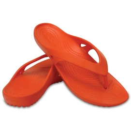 Slipper Crocs Women Kadee II Flip Tangerine