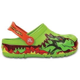 Sandaal Crocs Crocslights Fire Dragon Clog Volt Green