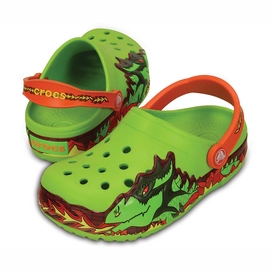 Sandaal Crocs Crocslights Fire Dragon Clog Volt Green