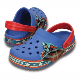 Sandaal Crocs Crocsband Captain America Clog Varsity Blue