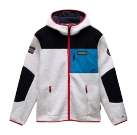 Gilet Napapijri Homme Yupik Full Zip Hoody 3 Beige Dimity