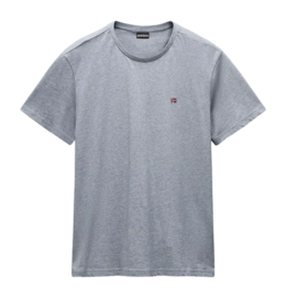 T-Shirt Napapijri Homme Salis SS Summer Medium Grey Melange